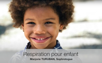 Exercice de respiration pour enfant